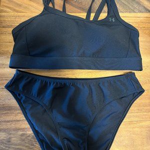 Under Armour Two Piece Swim Black Size Small